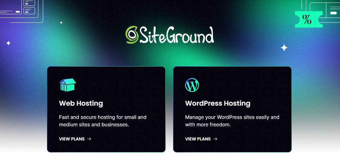 SiteGround hosting